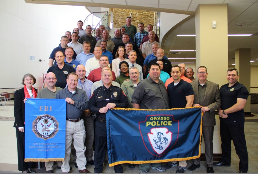 Owasso Police Complete FBI LEEDA Supervisory Training Program