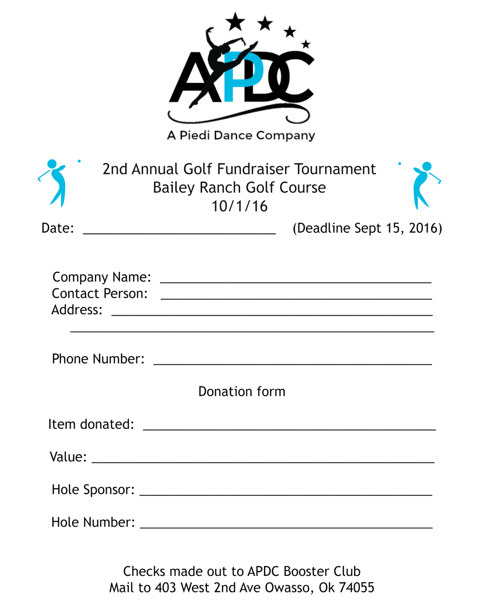 Golf Tournament Sponsorship Agreement Template