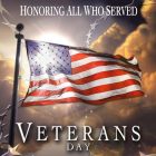 Veterans Invited to Rejoice’s 4th Grade Veterans Day Program