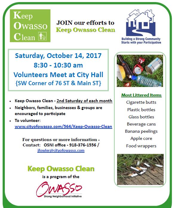keep owasso clean oct 14 flyer