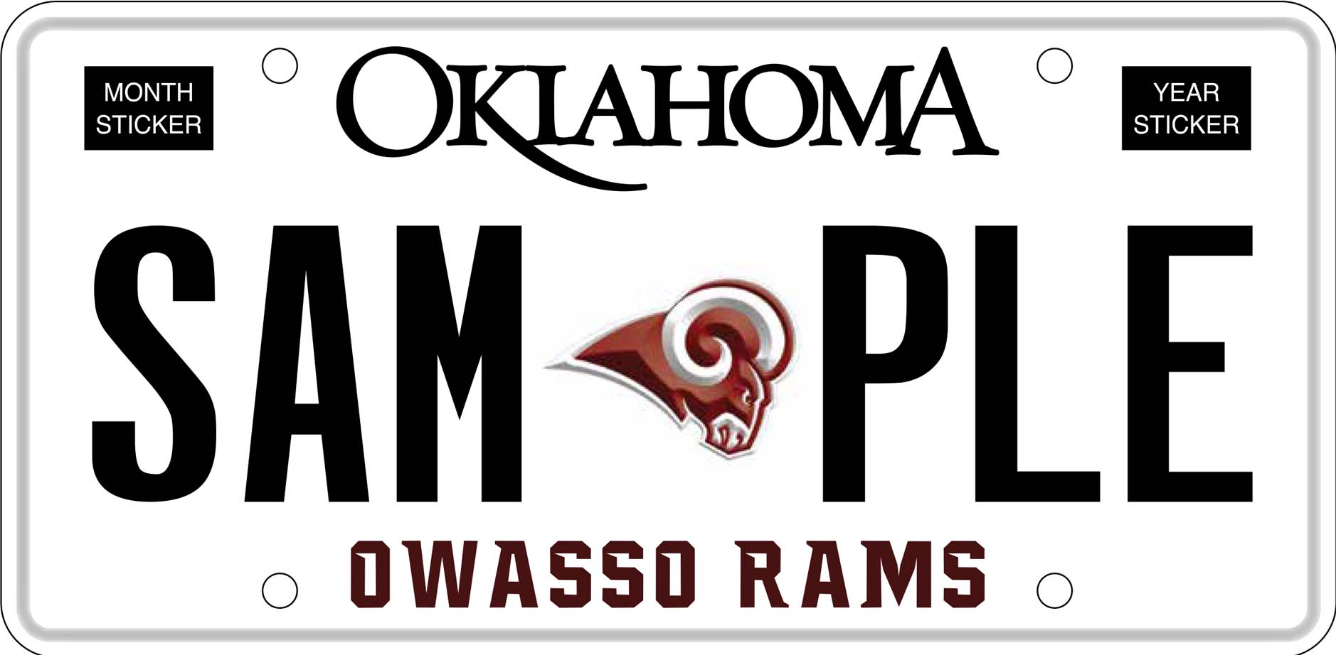You Until May 1 to Help Make an Owasso Ram License Plate a Reality