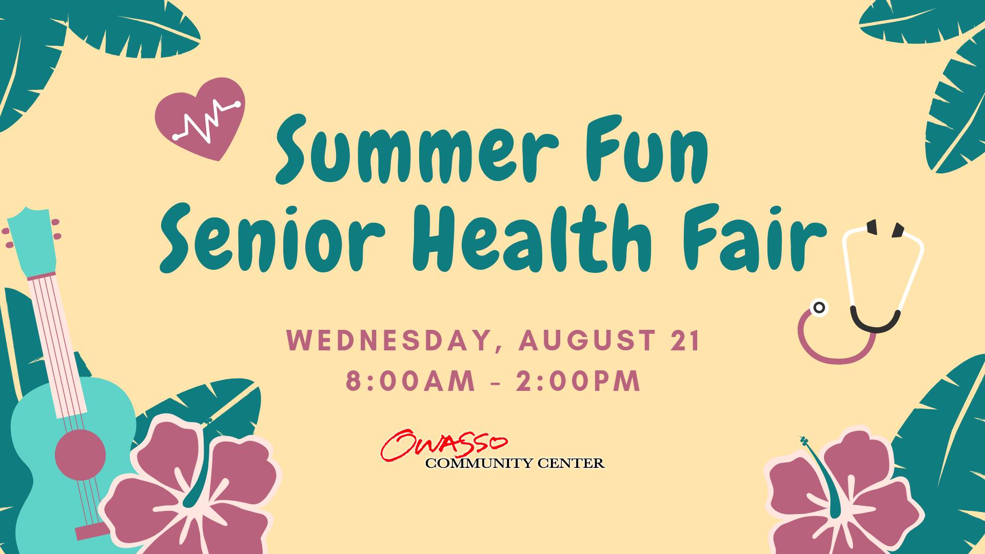 Free senior health fair scheduled at the Owasso Community Center