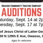Owasso Community Theatre Company Auditions for “Number the Stars” Begin Saturday