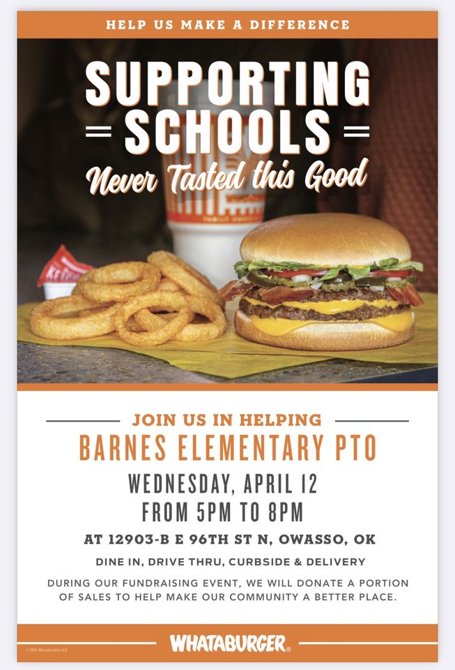 Whataburger Spirit Night!!!