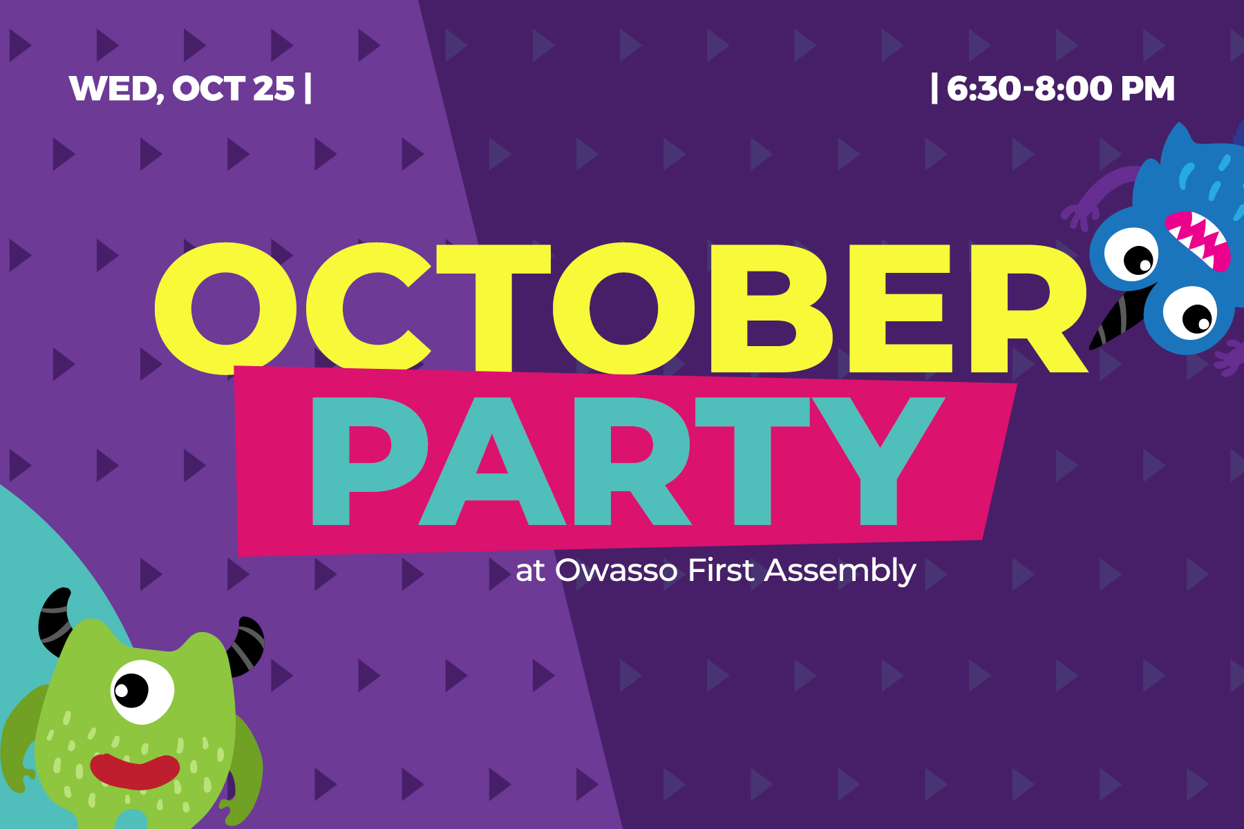 October Party at Owasso First Assembly